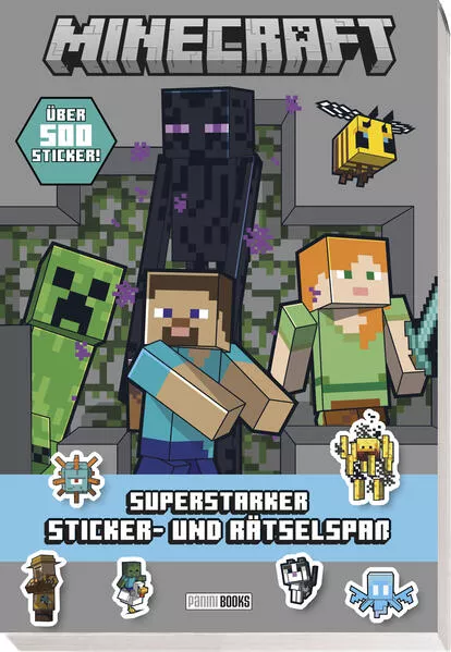 Cover: Minecraft: Superstarker Sticker- und Rätselspaß