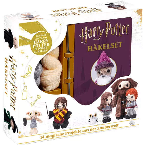 Cover: Harry Potter: Häkelset - 14 magische Projekte aus der Zauberwelt