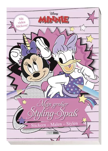 Disney Minnie: Mein großer Styling-Spaß: Stickern, Malen, Stylen</a>