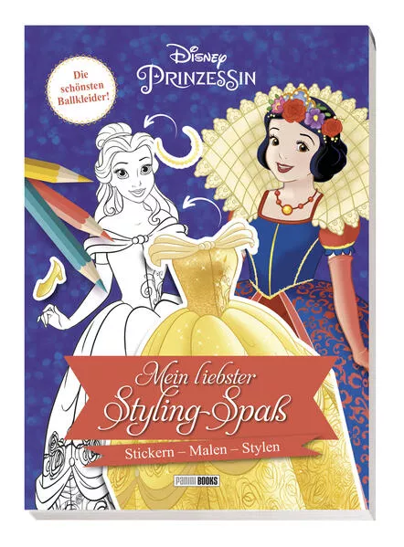 Disney Prinzessin: Mein liebster Styling-Spaß: Stickern, Malen, Stylen</a>