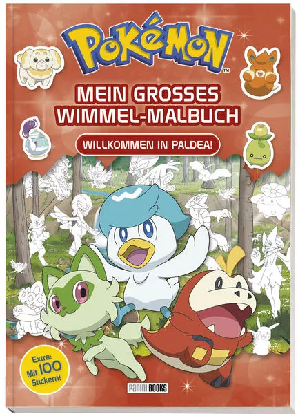 Pokémon: Mein großes Wimmel-Malbuch - Willkommen in Paldea!</a>