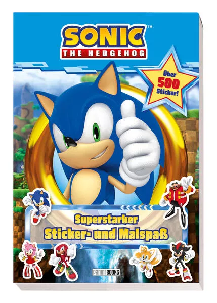 Sonic The Hedgehog: Superstarker Sticker - und Malspaß</a>