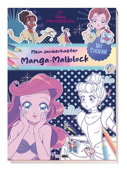 Disney Prinzessin: Mein zauberhafter Manga-Malblock</a>