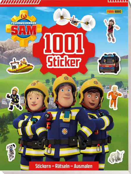 Feuerwehrmann Sam: 1001 Sticker: Stickern – Rätseln – Ausmalen</a>