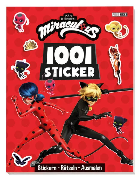 Miraculous: 1001 Sticker: Stickern – Rätseln – Ausmalen</a>