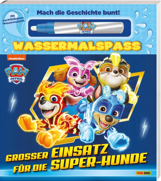 PAW Patrol: Großer Einsatz für die Super-Hunde - Wassermalspaß