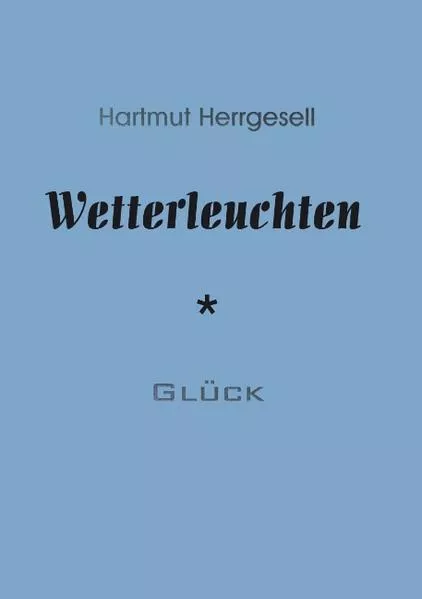 Cover: Wetterleuchten