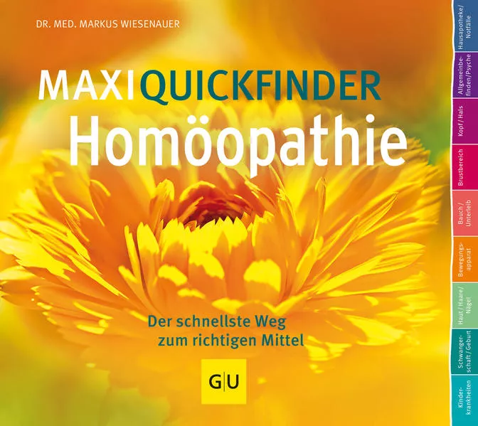 Cover: MaxiQuickfinder Homöopathie