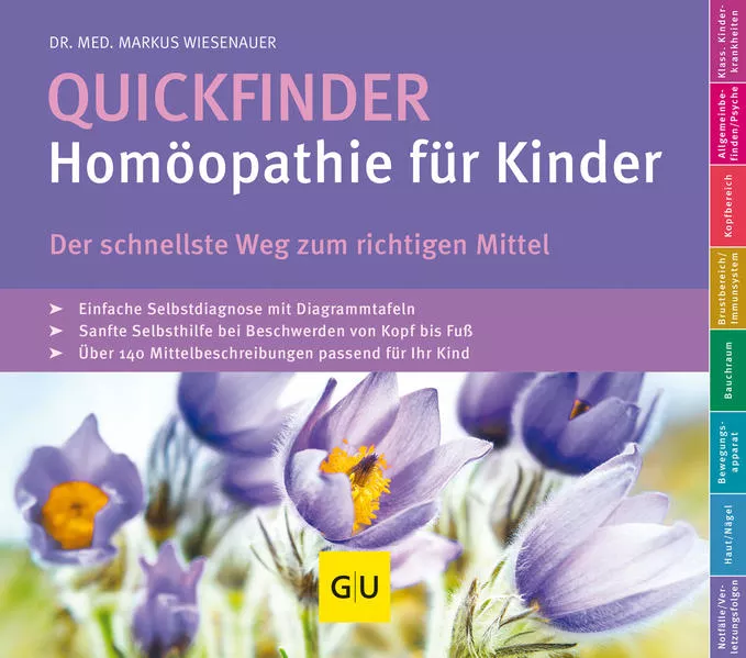 Cover: Quickfinder- Homöopathie für Kinder