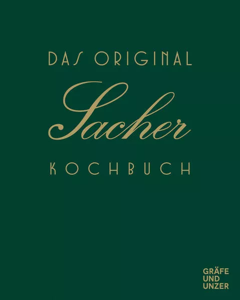 Cover: Das Original Sacher Kochbuch