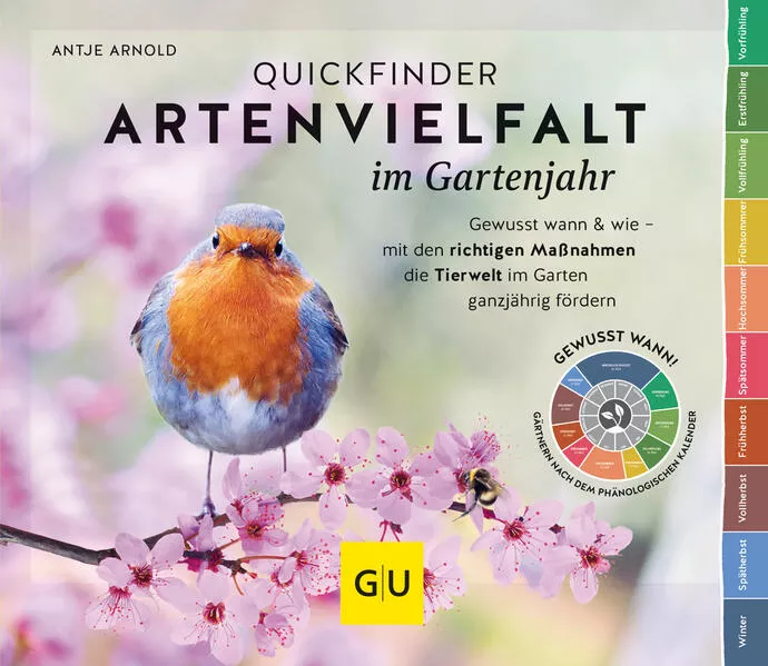 Cover: Quickfinder Artenvielfalt im Gartenjahr