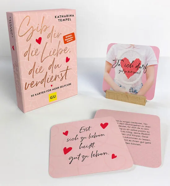 Cover: Gib dir die Liebe, die du verdienst - Das Kartenset zum SPIEGEL Bestseller