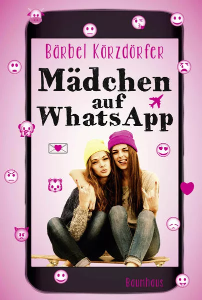 Cover: Mädchen auf WhatsApp