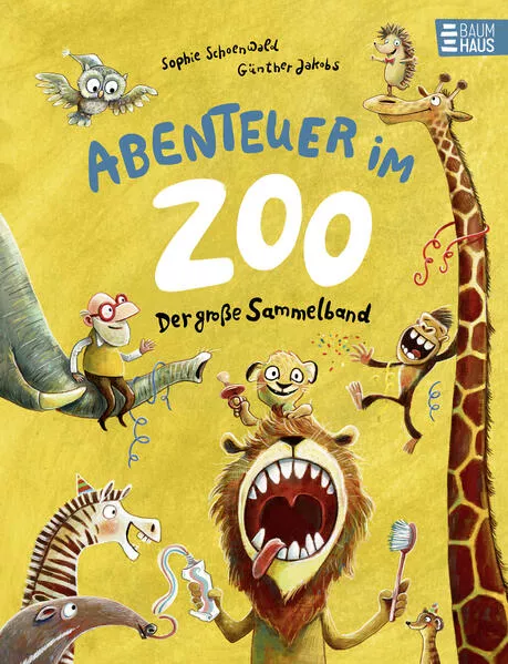 Cover: Abenteuer im Zoo - Der große Sammelband