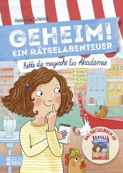 Cover: Geheim! Ein Rätselabenteuer - Rette die magische Eis-Akademie