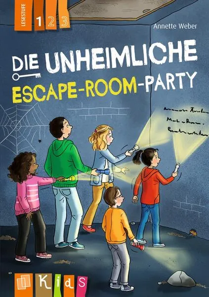 Die unheimliche Escape-Room-Party – Lesestufe 1</a>