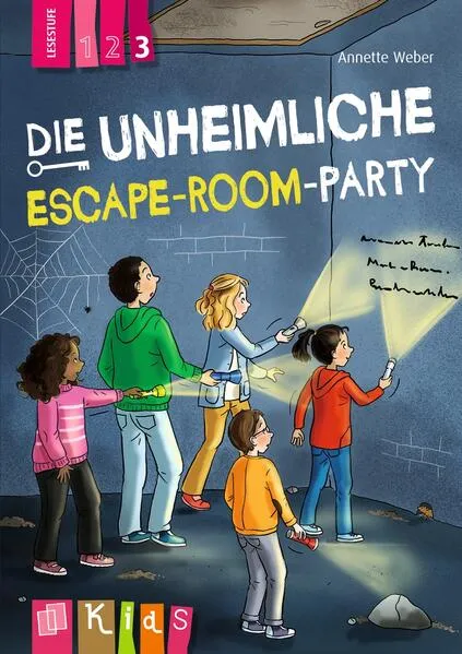 Die unheimliche Escape-Room-Party – Lesestufe 3</a>