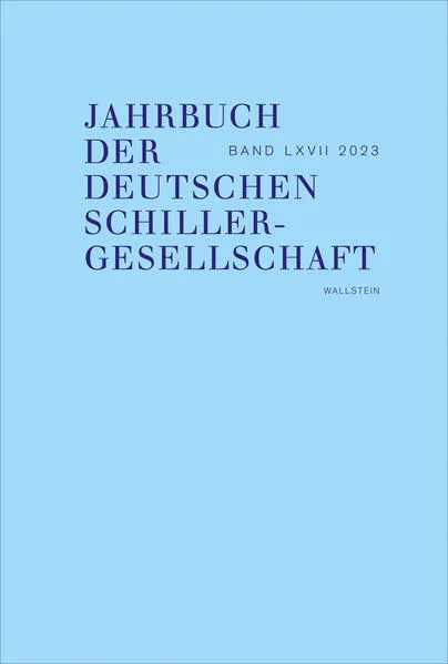 Jahrbuch der Deutschen Schillergesellschaft</a>