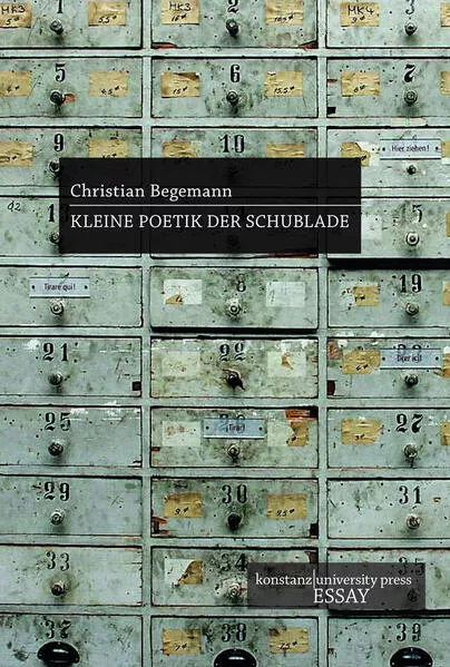 Cover: Kleine Poetik der Schublade