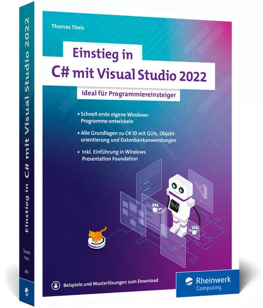 Cover: Einstieg in C# mit Visual Studio 2022
