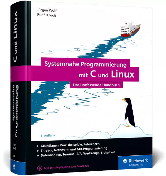 Cover: Systemnahe Programmierung mit C und Linux