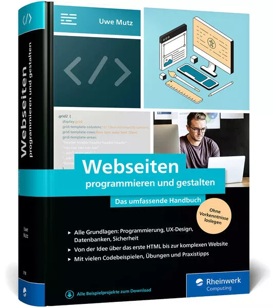 Cover: Webseiten programmieren und gestalten