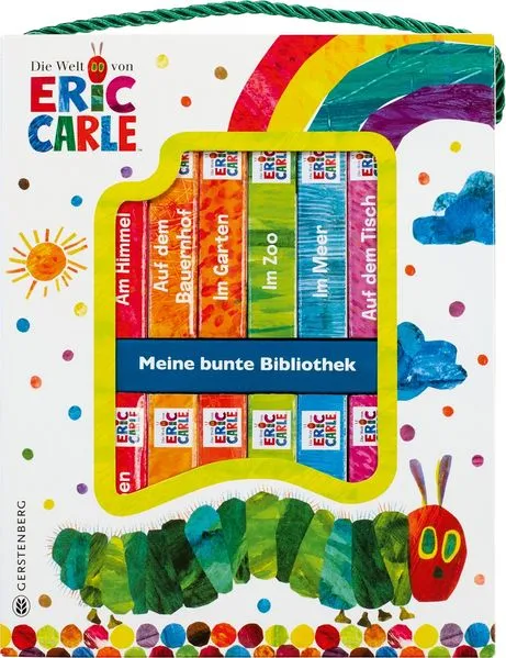 Cover: Die kleine Raupe Nimmersatt - Meine bunte Bibliothek