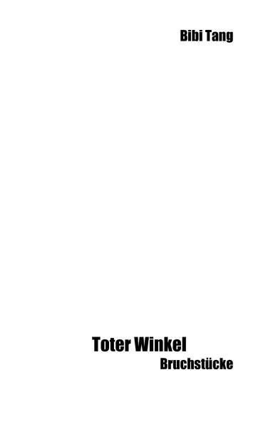 Cover: Toter Winkel