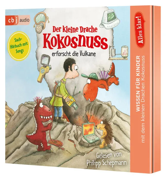 Cover: Alles klar! Der kleine Drache Kokosnuss erforscht die Vulkane