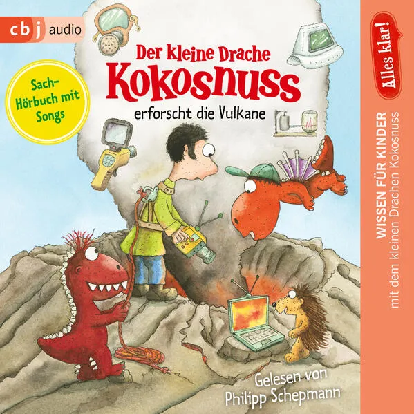 Cover: Alles klar! Der kleine Drache Kokosnuss erforscht die Vulkane