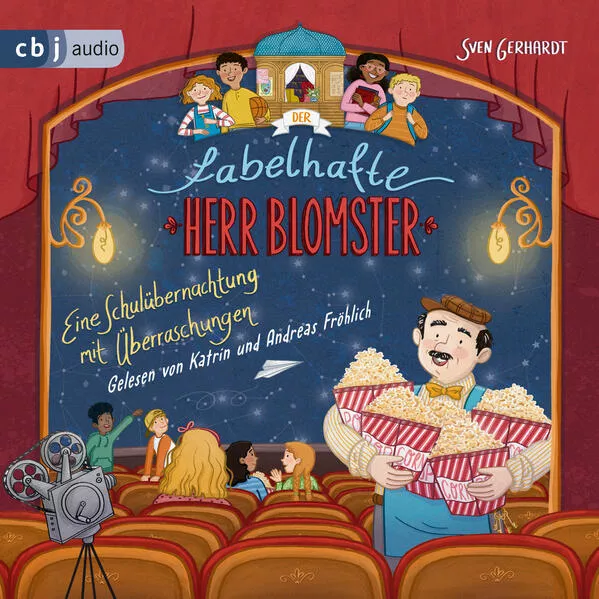 Cover: Der fabelhafte Herr Blomster - Eine Schulübernachtung mit Überraschungen