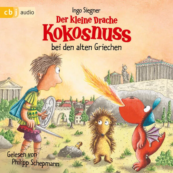 Cover: Der kleine Drache Kokosnuss bei den alten Griechen