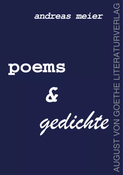 Cover: poems & gedichte