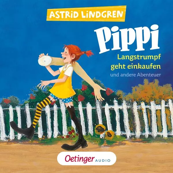 Cover: Pippi Langstrumpf geht einkaufen und andere Abenteuer