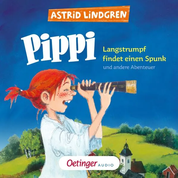 Cover: Pippi Langstrumpf findet einen Spunk und andere Abenteuer