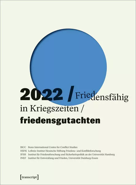 Cover: Friedensgutachten 2022