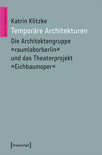 Cover: Temporäre Architekturen
