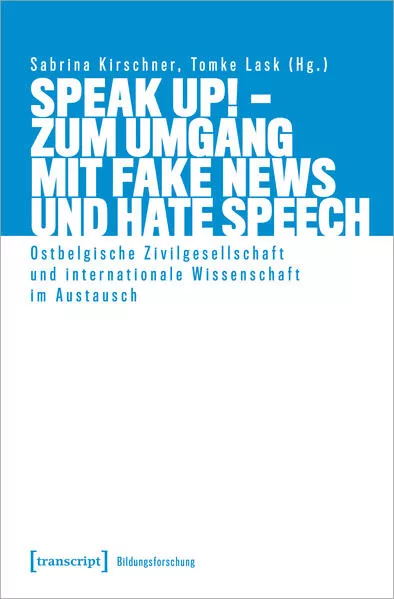 Cover: Speak Up! - Zum Umgang mit Fake News und Hate Speech