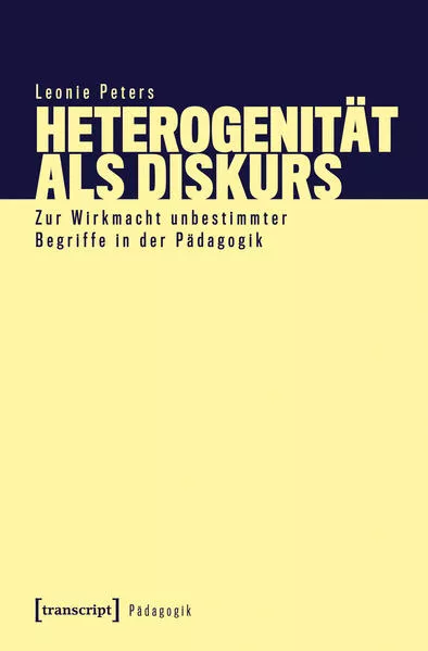 Cover: Heterogenität als Diskurs