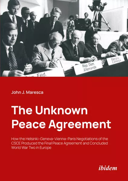 Cover: The Unknown Peace Agreement