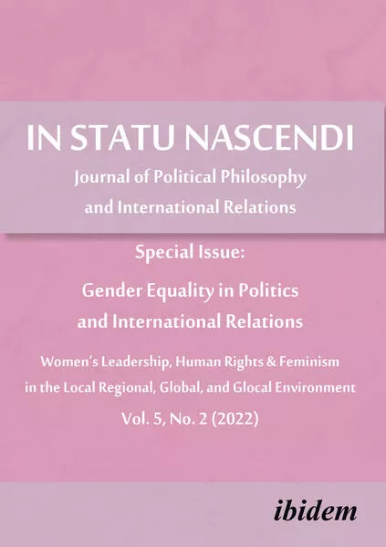 Cover: In Statu Nascendi