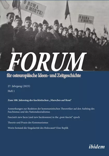 Cover: Forum für osteuropäische Ideen- und Zeitgeschichte