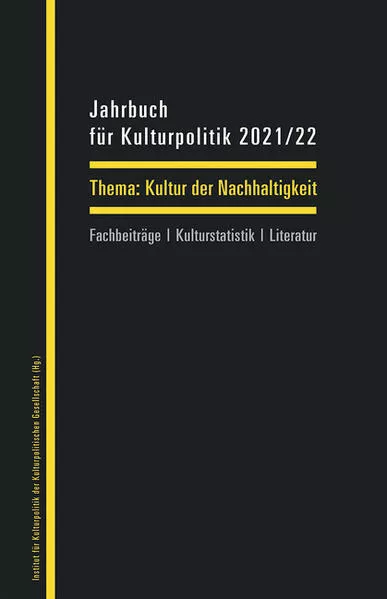 Jahrbuch für Kulturpolitik 2021/22
