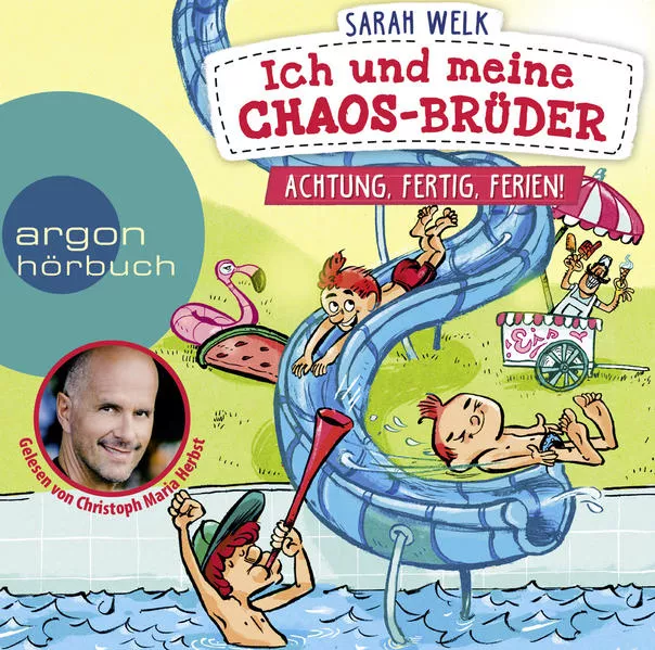 Cover: Ich und meine Chaos-Brüder – Achtung, fertig, Ferien!