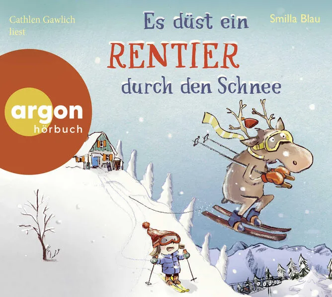 Cover: Es düst ein Rentier durch den Schnee