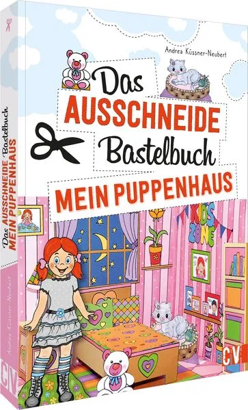 Cover: Das Ausschneide-Bastelbuch Mein Puppenhaus