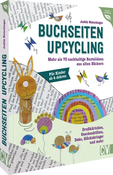Cover: Buchseiten-Upcycling