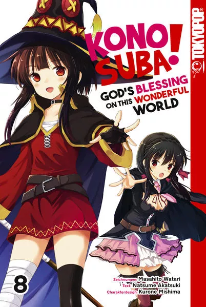 Cover: KONOSUBA! GOD'S BLESSING ON THIS WONDERFUL WORLD! 08