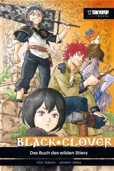 Cover: Black Clover Light Novel - Das Buch des wilden Stiers