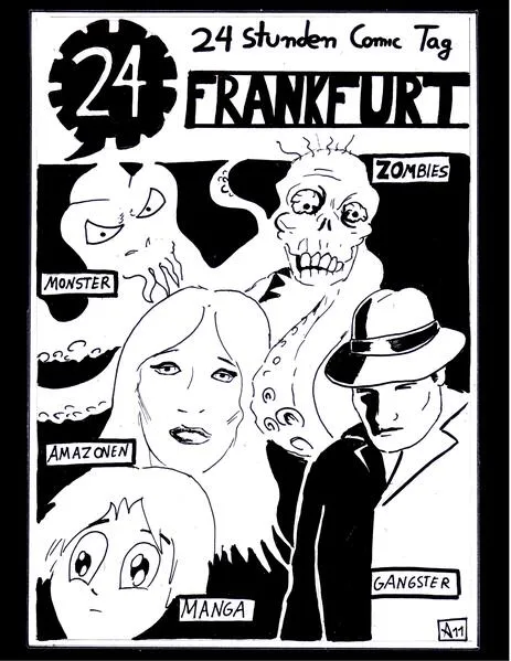 Cover: 24hComic zur Frankfurter Buchmesse 2011